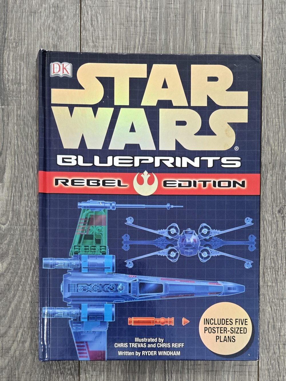 Star Wars Blueprints Rebel Edition - Blue, Red, Gold